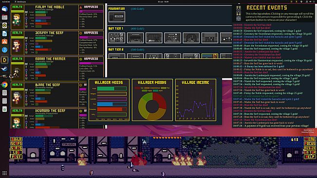 Desktopia: A Desktop Village Simulator