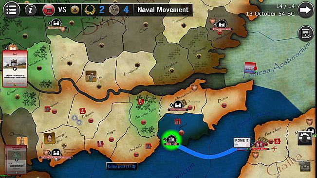 Wars Across the World: Caesar 54