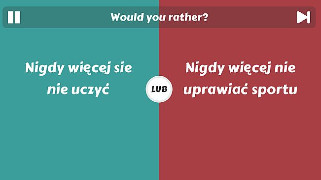 Choice Clash: What Would You Rather?