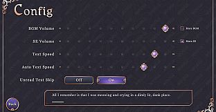 Tyrano Builder - Visual Novel GUI Pack #4 Color-Navy [kopanda UI]