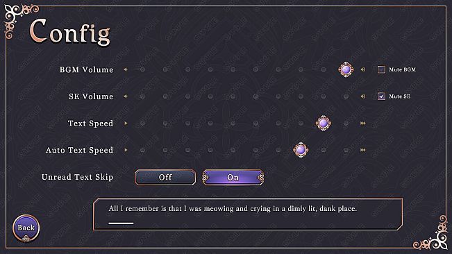 Tyrano Builder - Visual Novel GUI Pack #4 Color-Navy [kopanda UI]