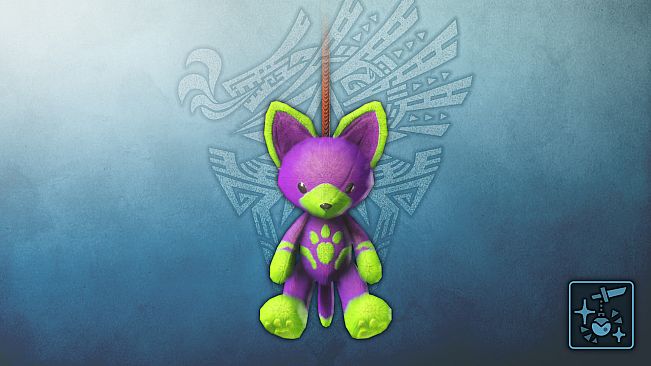 Monster Hunter World: Iceborne - Pendant: Grape Felyne Teddy