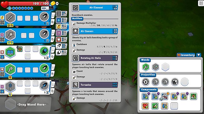 Wandness: WandCraft Survivor