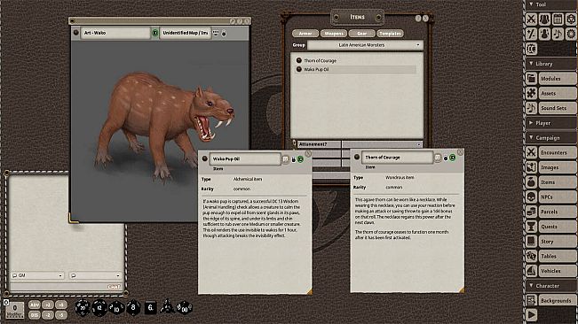 Fantasy Grounds - Latin American Monsters