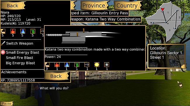 Niara: Rebellion Of the King Visual Novel RPG