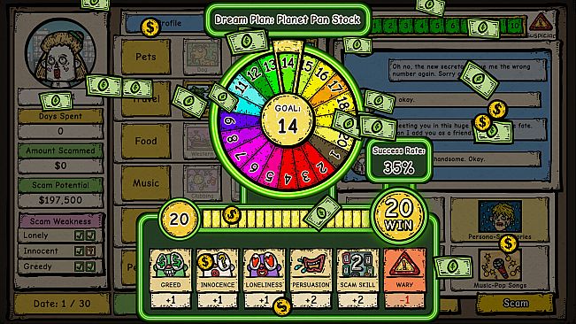 Escape from Planet Pan: Scam Center