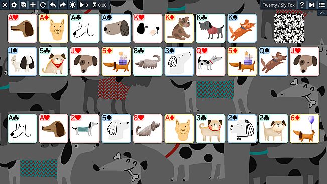 Free Solitaire - Dogs