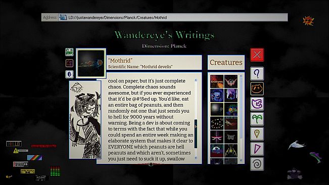 Fourmiworld: Wandereye's Writings