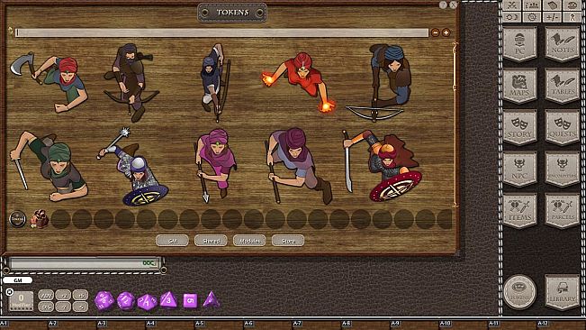 Fantasy Grounds - Jans Token Pack 01 - Desert Warriors