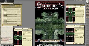 Fantasy Grounds - Pathfinder RPG - GameMastery Map Pack: Sewer System