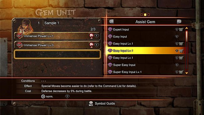 Street Fighter X Tekken: Street Fighter/Tekken Shared Assist Gem Pack 2