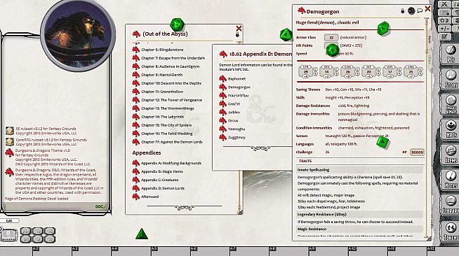 Fantasy Grounds - D&D Rage of Demons: Out of the Abyss