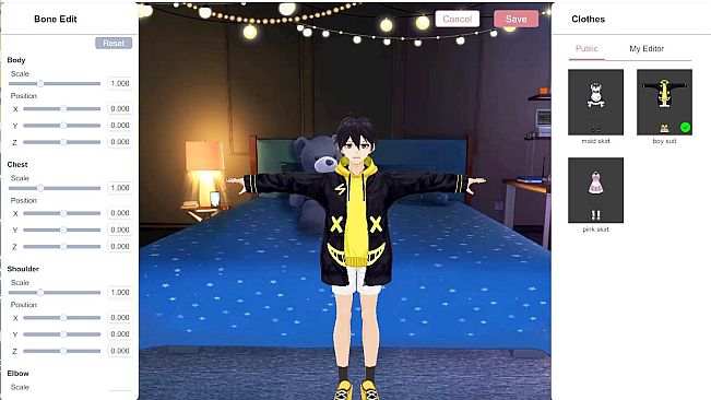 VRoid Clothing Maker