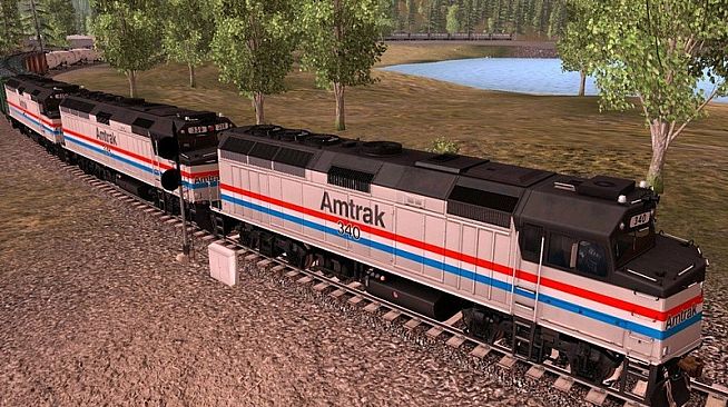 Trainz 2022 DLC - Amtrak F40PH 2 pack
