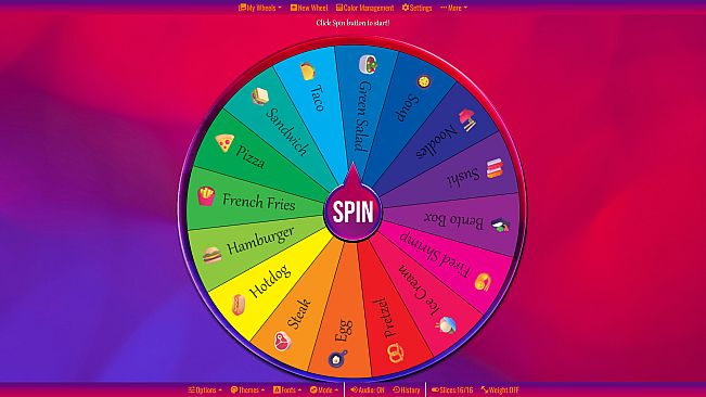Spin The Wheel – Random Picker