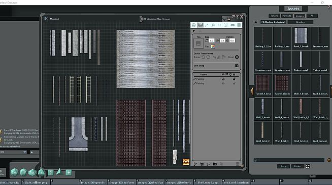 Fantasy Grounds - FG Modern Industrial Map Pack 1