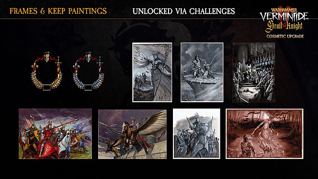 Warhammer: Vermintide 2 - Grail Knight Cosmetic Upgrade