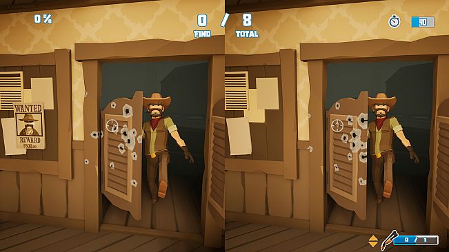 Find X :  Shoot the Difference in 4D