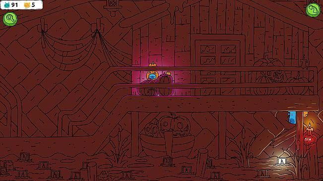 Hidden Capybaras with Orange and Pumpkins: Spooky Halloween Edition