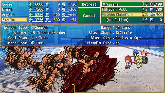 Underground Defense Force -Sword and Sorcery and Swarm of Insects-