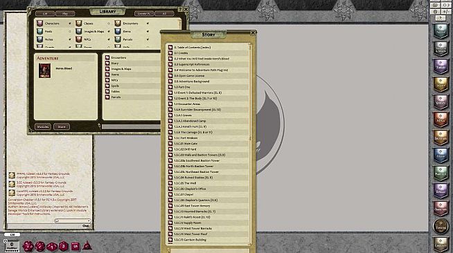 Fantasy Grounds - Hero's Blood (PFRPG)