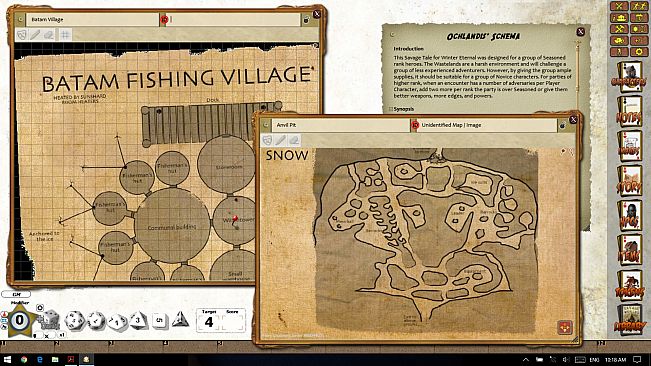 Fantasy Grounds - Winter Eternal Adventure Guide: The wastelands (Savage Worlds)