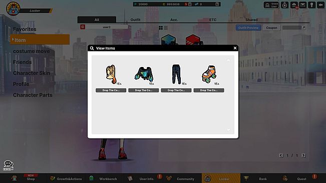 Freestyle2 - Drop the Color Outfit Full PKG