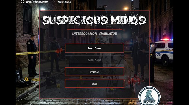 Suspicious Minds: interrogation simulator