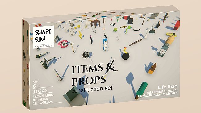 ShapeSim - Items & Props Pack 3
