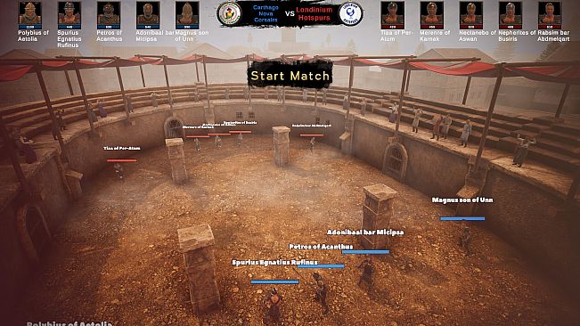 Ludus Magnatus: Gladiator Manager Simulator