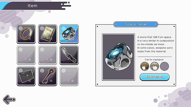 Tyrano Builder - Visual Novel GUI Pack #3 Color-Blue [kopanda UI]