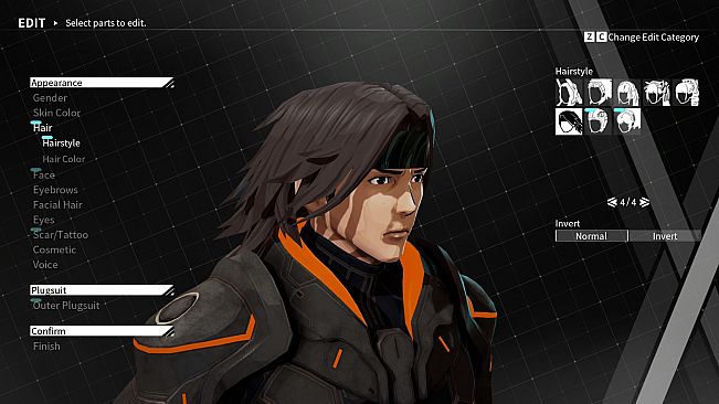 DAEMON X MACHINA - Outer Hairstyles Bundle 2