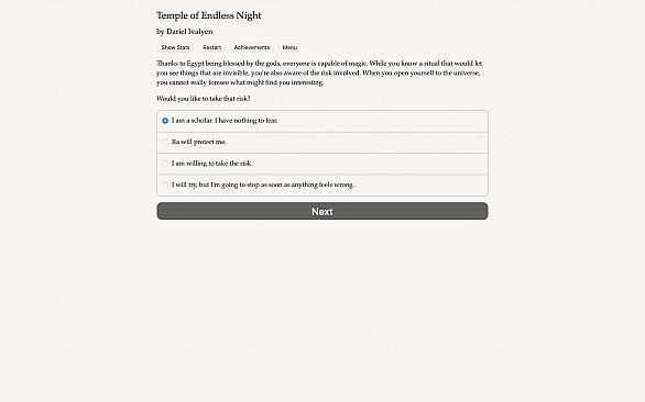 Temple of Endless Night