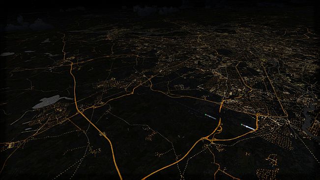 FSX Steam Edition: Night Environment: Germany Add-On