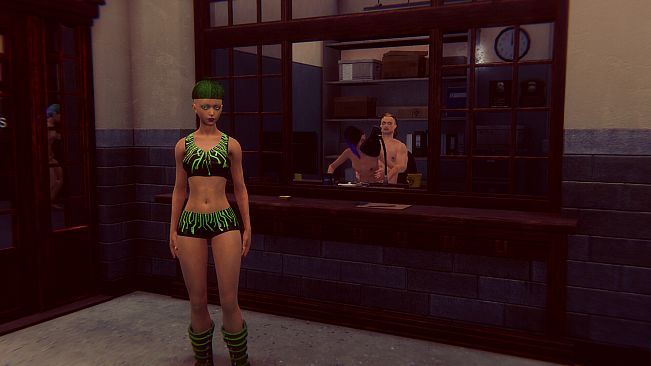 Cyberpunk women for Fuck in police