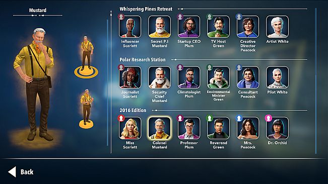 Clue/Cluedo: 2016 Suspect Pack