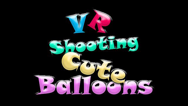 VR shooting cute balloons