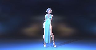 Angel Legion-DLC Cloud Dress (Cyan)