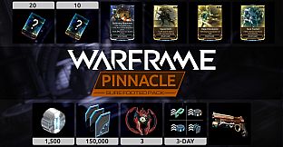 Warframe: Sure Footed Pinnacle Pack