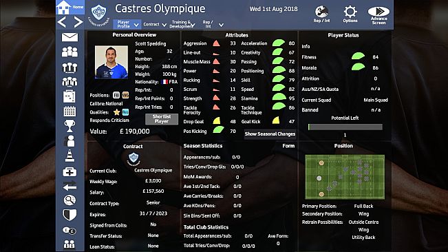 RUTM 2017 - Season 2018/19 Update