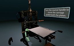19th-century Printing Press Experience VR