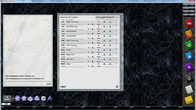 Fantasy Grounds - Basic Roleplaying (BRP) Ruleset