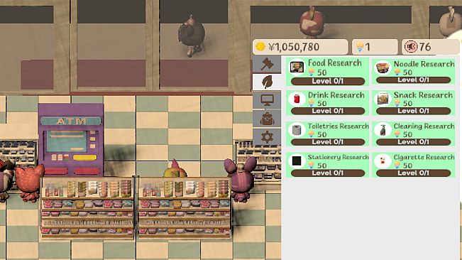 Cozy Desktop Konbini