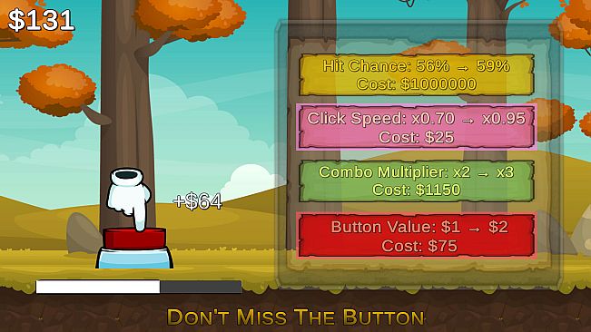 Don't Miss The Button