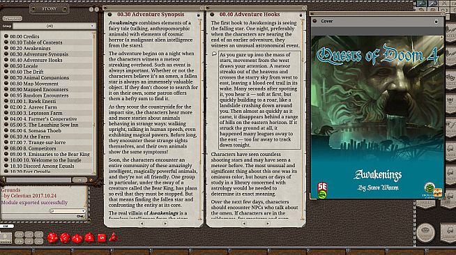 Fantasy Grounds - Quests of Doom 4: Awakenings (5E)
