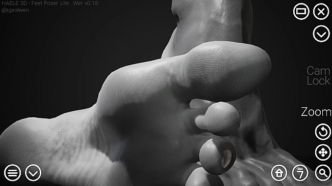 HAELE 3D - Feet Poses Lite - Drawing References