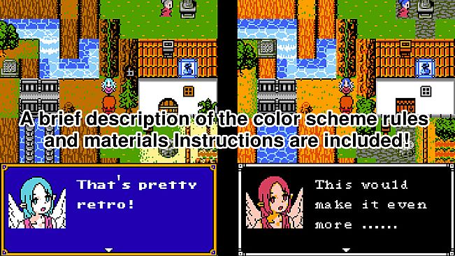 RPG Maker MZ - 8bit Retro Graphic Materials All-in-One Pack