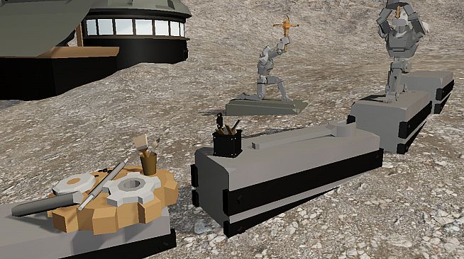 GameGuru MAX Low Poly Asset Pack - Mechanist's Settlement