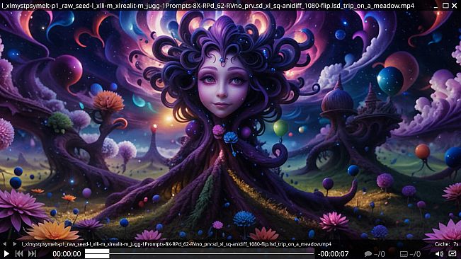 AI-VJ - Psy 1 Visuals