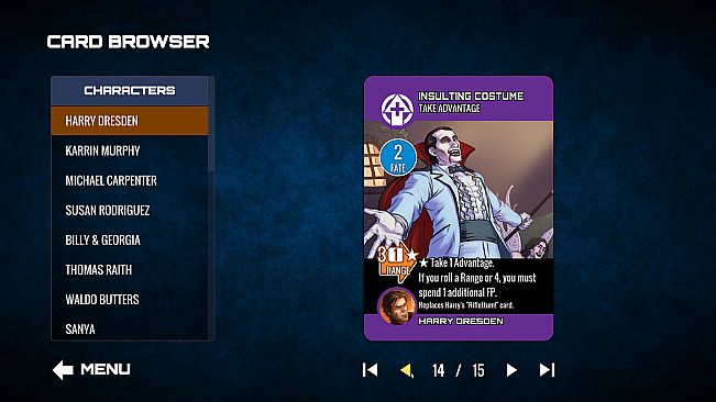 Dresden Files Cooperative Card Game - Mouse & Variants